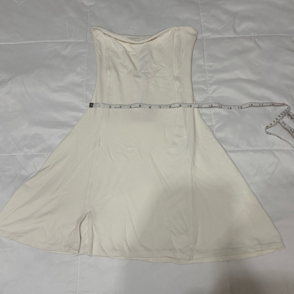 Oh Polly Strapless White Dress - Picture 4 of 8